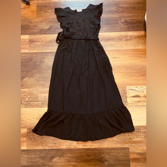 Who what wear embroidered maxi dress  Sz M - Picture 3 of 9